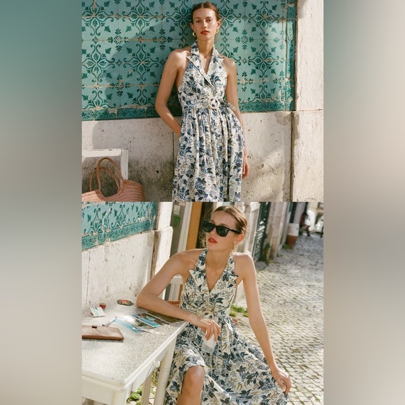 halter dress cover up HYFVE Women's Reach To The Skies Halter Maxi Coverup Dress in Off White